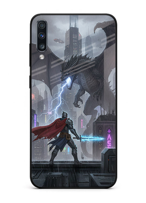 Lightning Clash thunder artwork cover for Samsung A50