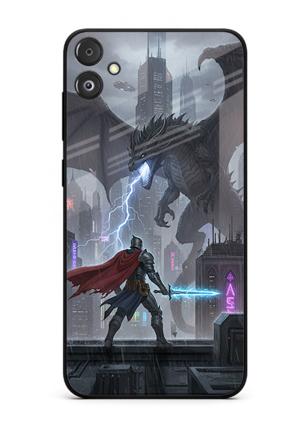 Lightning Clash thunder artwork cover for Samsung F14 5G
