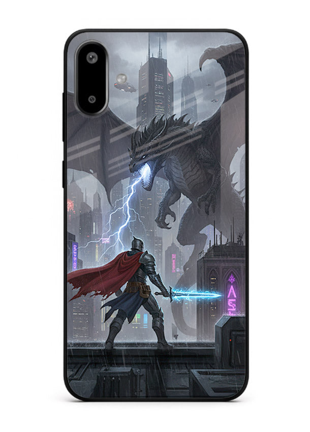 Lightning Clash thunder artwork cover for Samsung F06 5G