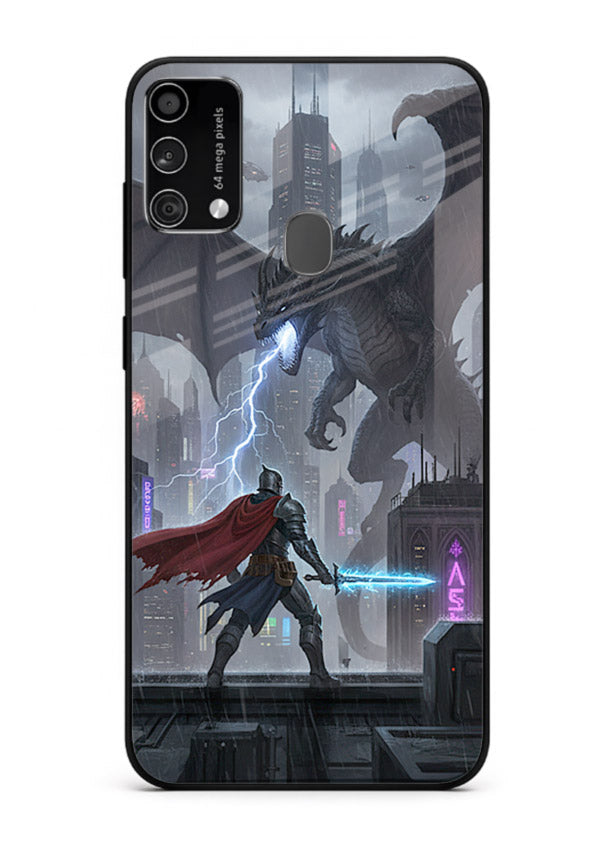 Lightning Clash thunder artwork cover for Samsung F41
