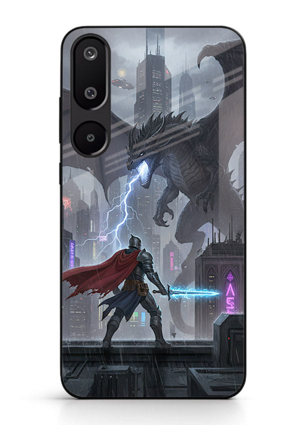 Lightning Clash thunder artwork cover for Samsung M16 5G