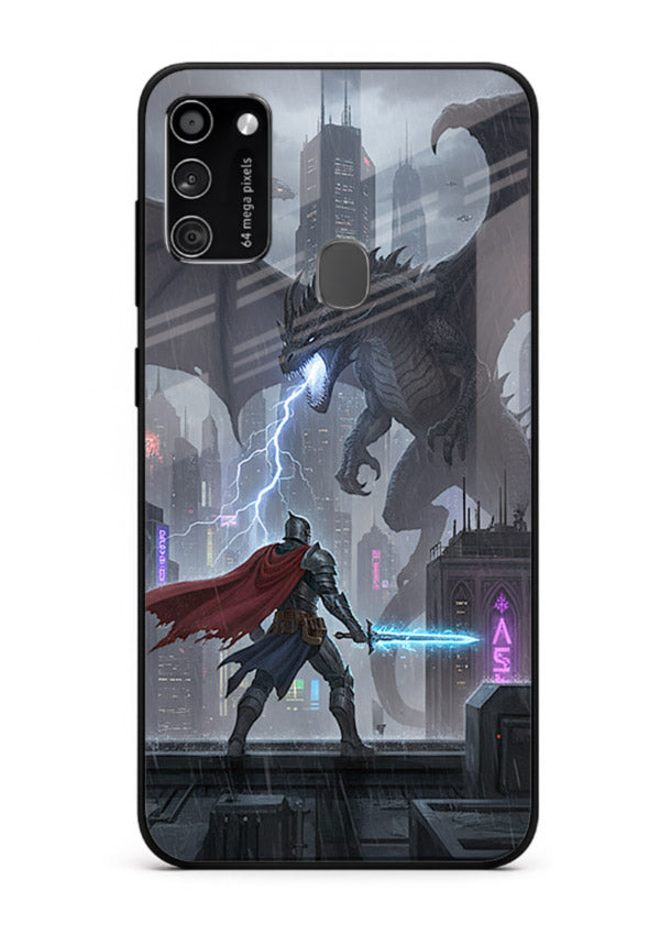 Lightning Clash thunder artwork cover for Samsung M30s