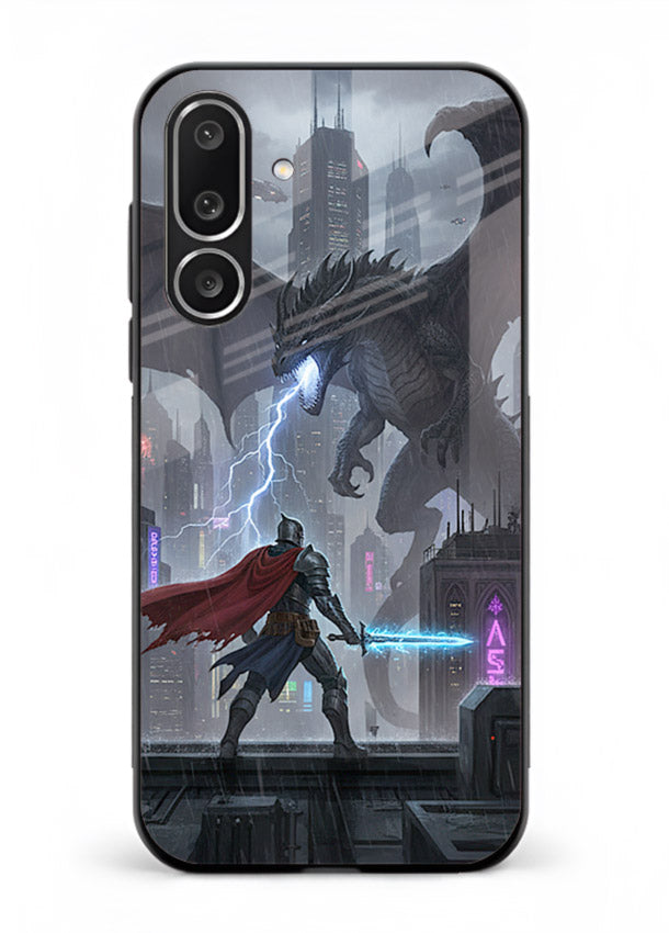 Lightning Clash thunder artwork cover for Samsung M56 5G