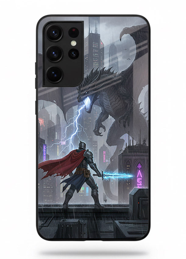 Lightning Clash thunder artwork cover for Samsung S21 Ultra