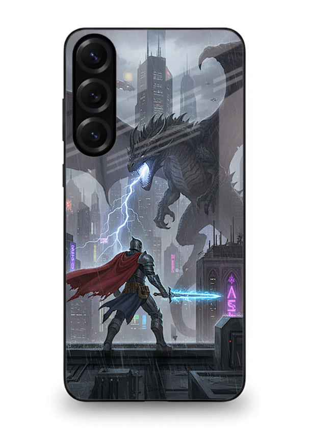Lightning Clash thunder artwork cover for Samsung A56 5G