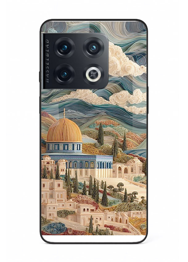 Mediterranean Dream Coast scenic coastline artwork OnePlus 10 Pro glass back cover