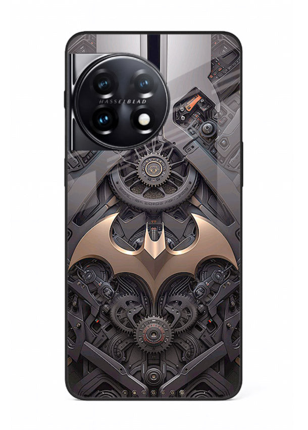 Dark racing car with aggressive styling for OnePlus 11 Back Cover