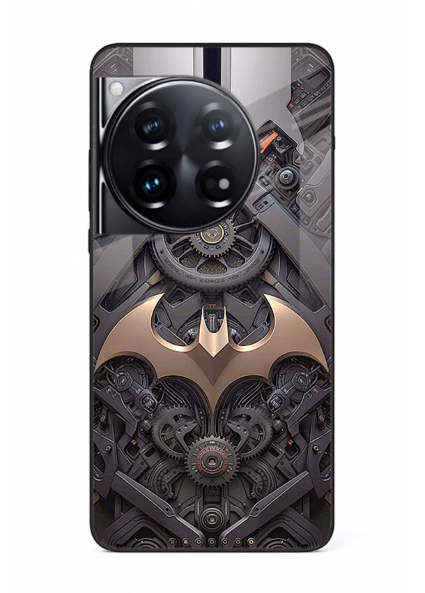 Dark racing car with aggressive styling for OnePlus 12 Back Cover
