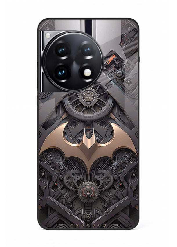 Dark racing car with aggressive styling for OnePlus 12R Back Cover