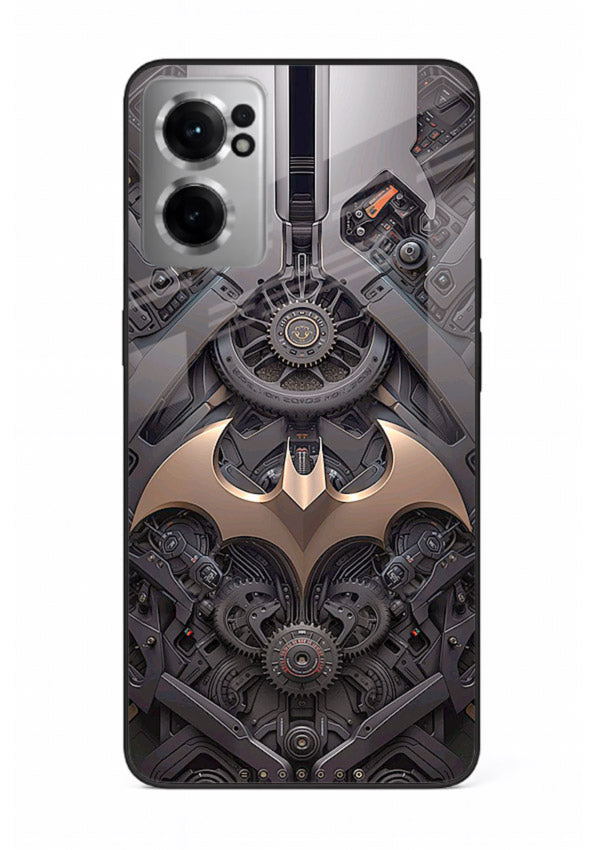 Dark racing car with aggressive styling for OnePlus Nord CE2 5G Back Cover