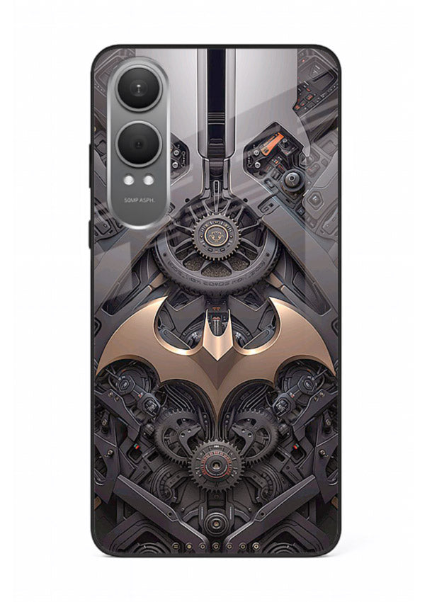 Dark racing car with aggressive styling for OnePlus Nord CE4 Lite Back Cover
