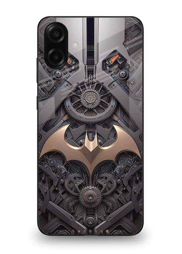 Dark racing car with aggressive styling for Samsung A07 4G Back Cover