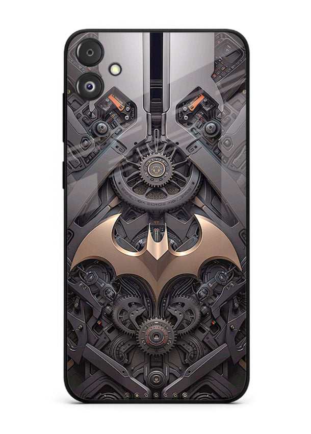 Dark racing car with aggressive styling for Samsung F05 5G Back Cover