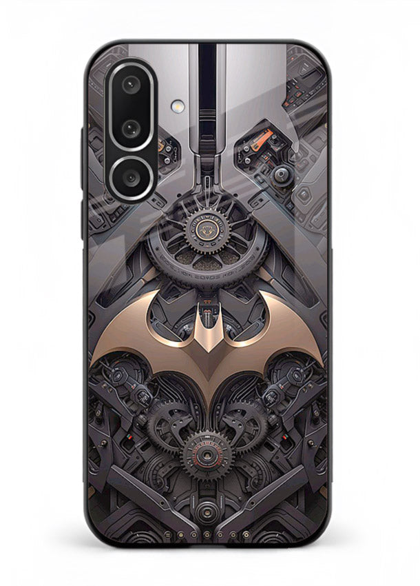 Dark racing car with aggressive styling for Samsung M56 5G Back Cover