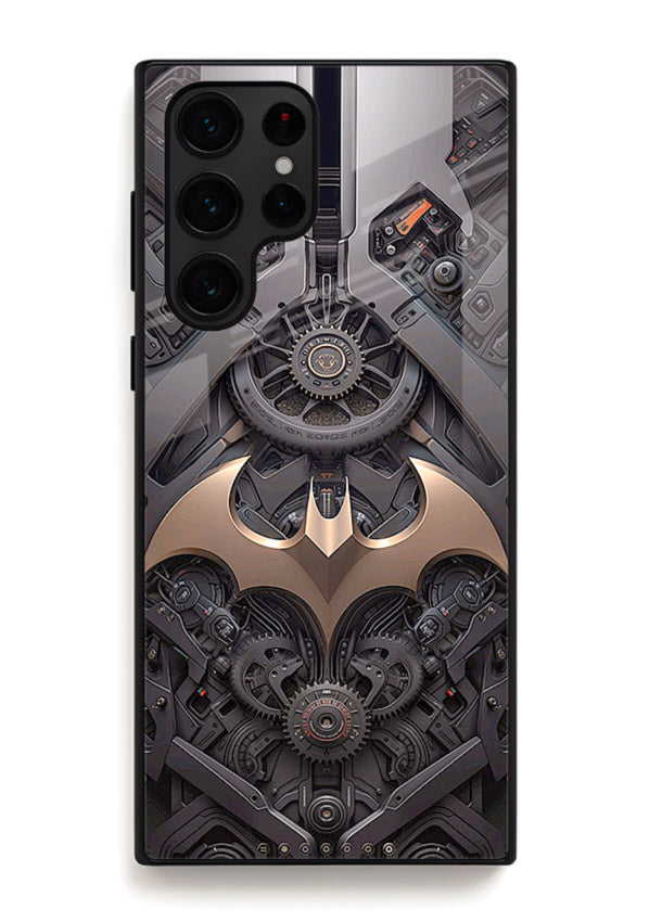 Dark racing car with aggressive styling for Samsung S22 Ultra Back Cover
