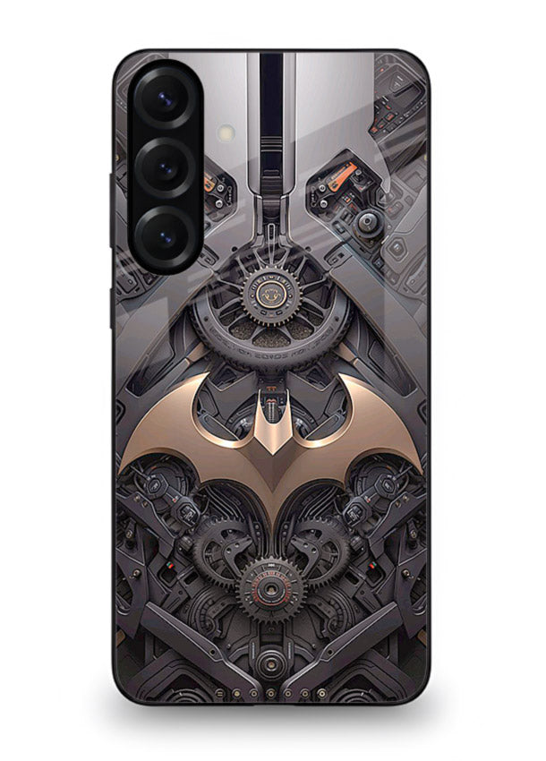 Dark racing car with aggressive styling for Samsung S24 FE Back Cover