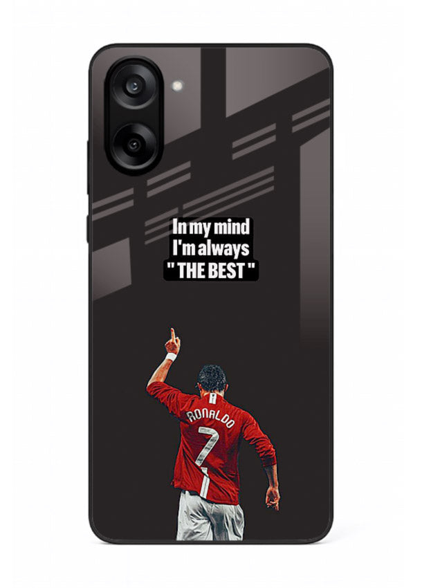 Motivational number seven football artwork on premium tempered glass OnePlus Nord CE5 back cover