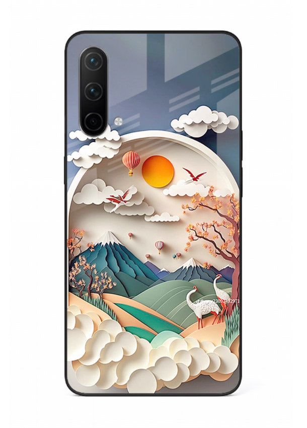 Miniature Scenic World tiny landscape artwork OnePlus Nord CE 5G glass back cover