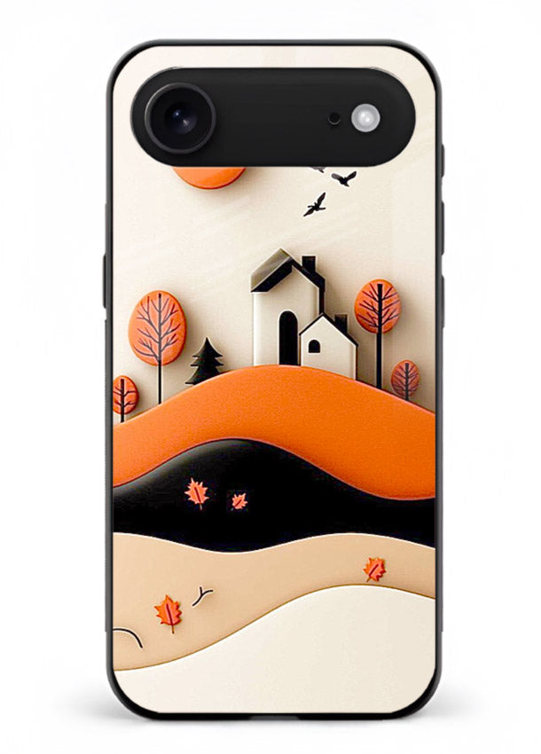 Minimal Hill House minimal hills artwork iphone 17 air glass back cover