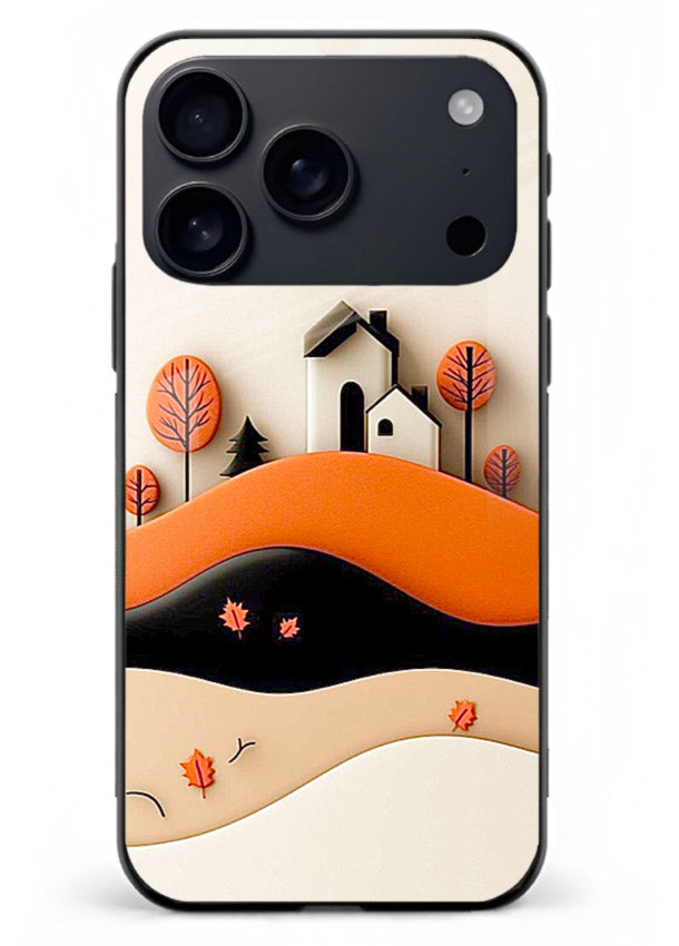 Minimal Hill House minimal hills artwork iphone 18 pro max glass back cover
