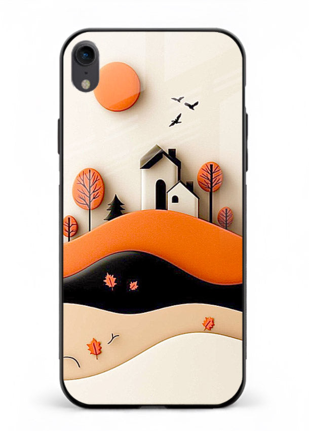 Minimal Hill House minimal hills artwork iphone xr glass back cover