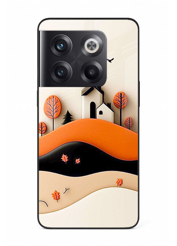 Minimal Hill House minimal hills artwork OnePlus 10T glass back cover
