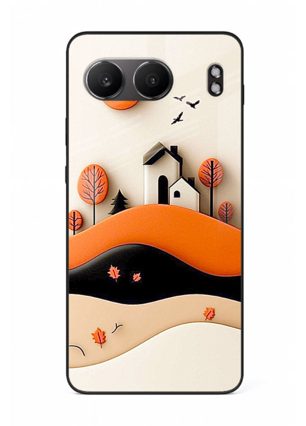 Minimal Hill House minimal hills artwork OnePlus Nord 4 glass back cover