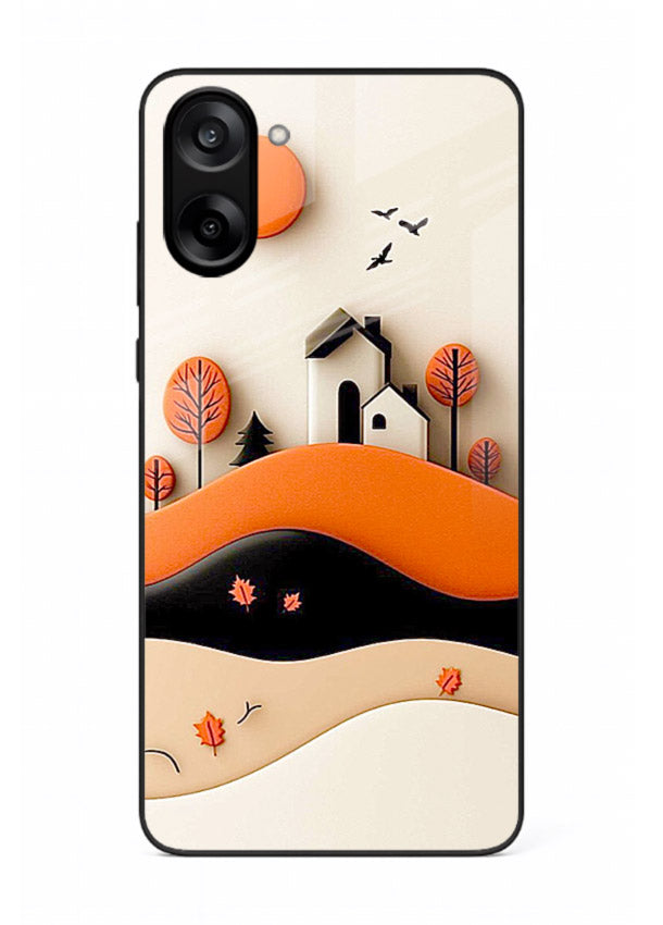 Minimal Hill House minimal hills artwork OnePlus Nord CE5 glass back cover