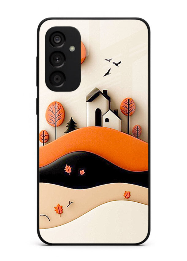 Minimal Hill House minimal hills artwork Samsung A04s 5G glass back cover