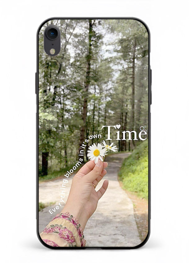Nature Walk Moment nature scene iphone xr glass back cover