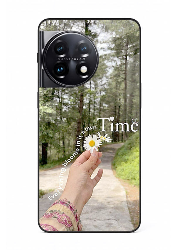 Nature Walk Moment nature scene OnePlus 11R glass back cover