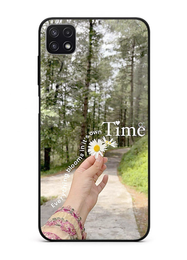 Nature Walk Moment nature scene Samsung F42 5G glass back cover