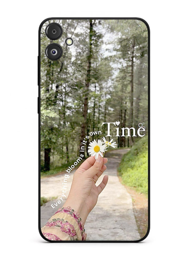 Nature Walk Moment nature scene Samsung F05 5G glass back cover