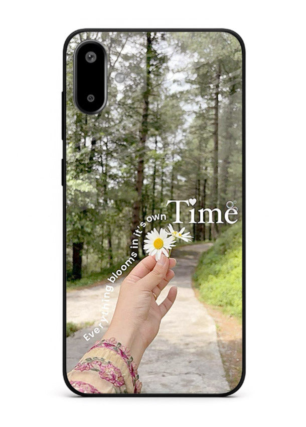 Nature Walk Moment nature scene Samsung F06 5G glass back cover