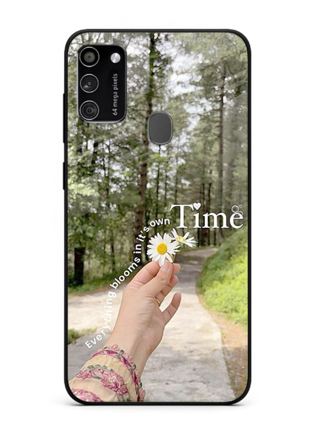 Nature Walk Moment nature scene Samsung M30s glass back cover