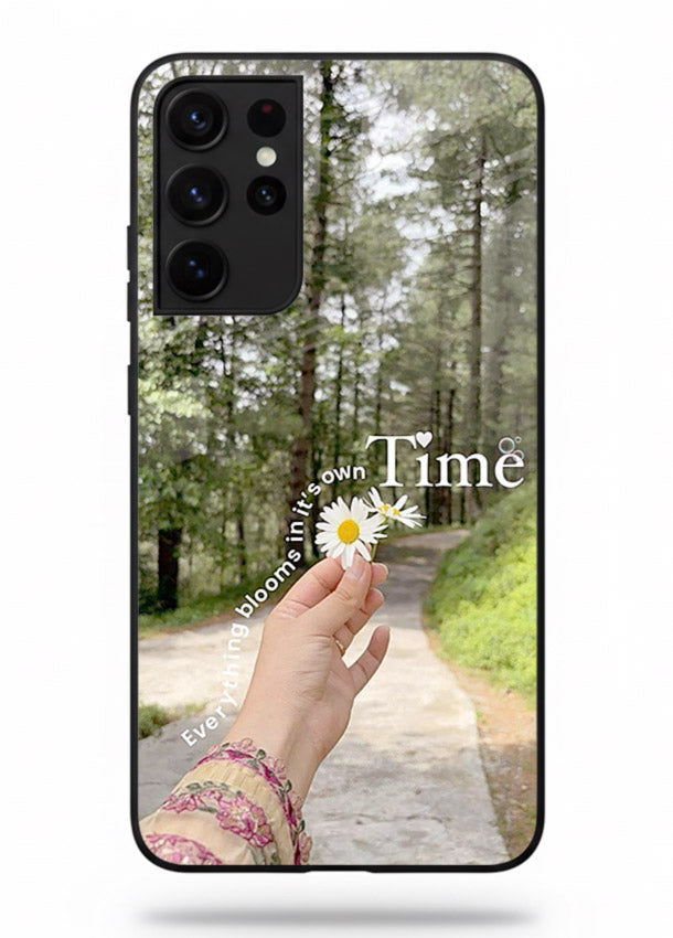 Nature Walk Moment nature scene Samsung S21 Ultra glass back cover