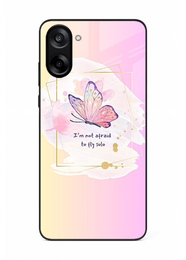 Pastel wing artwork printed on OnePlus Nord CE5 glass back cover with dreamy gradients.