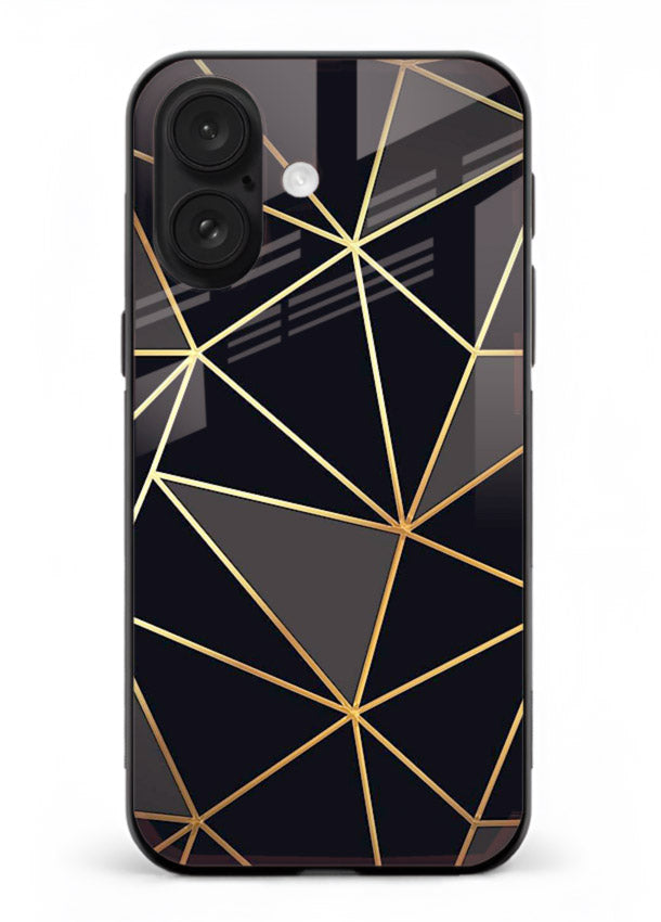 Peach Marble Swirl iphone 17 glass back cover with soft peach marble texture