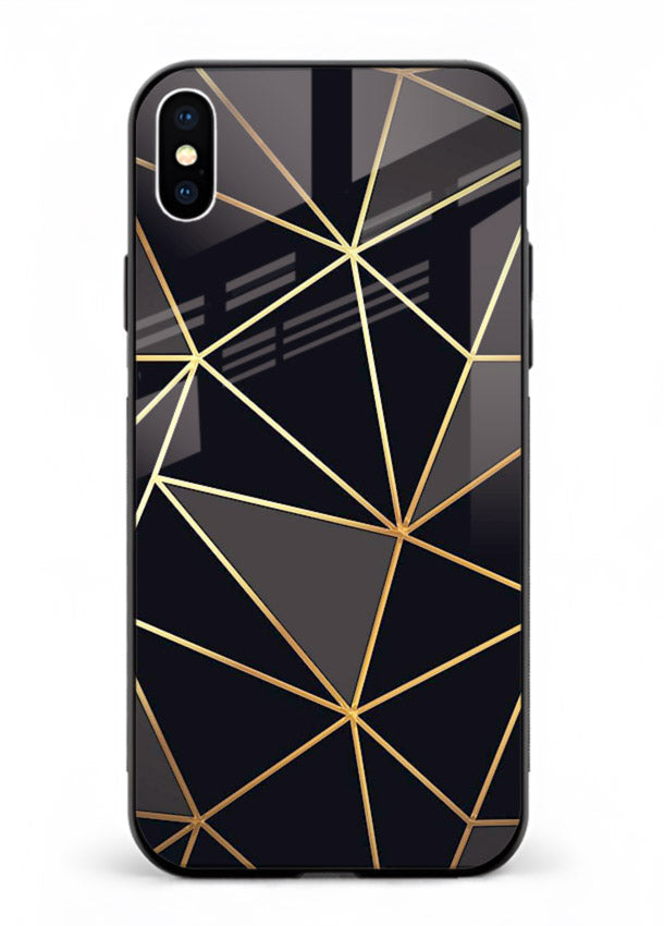 Peach Marble Swirl iphone xs max glass back cover with soft peach marble texture