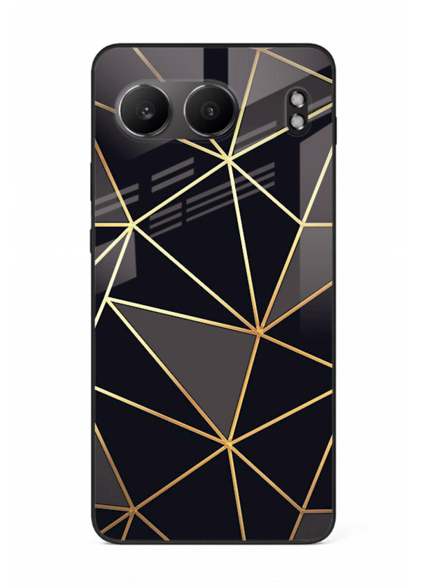 Peach Marble Swirl OnePlus Nord 4 glass back cover with soft peach marble texture