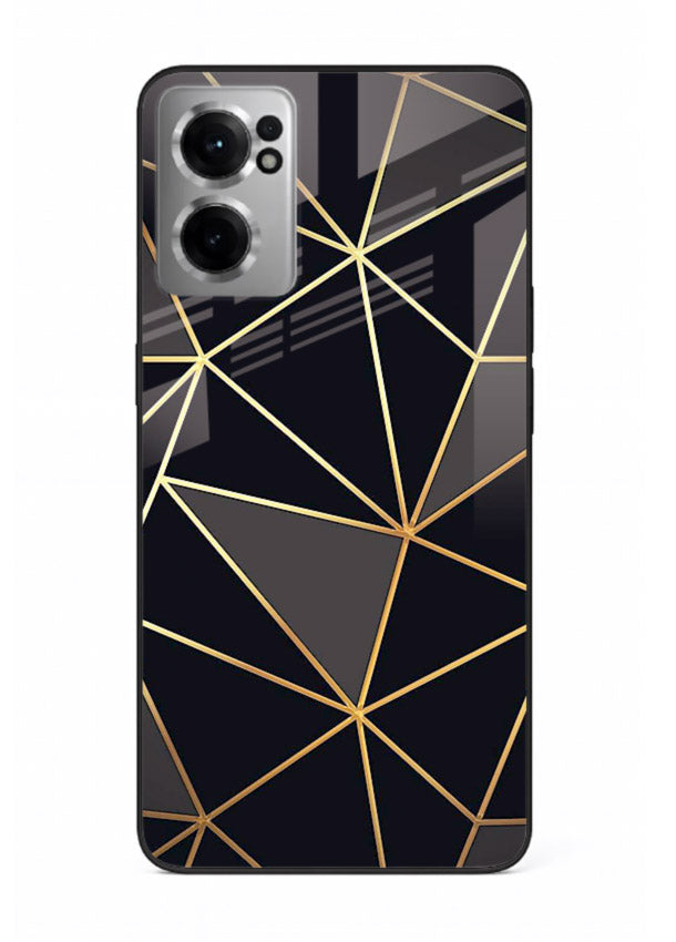 Peach Marble Swirl OnePlus Nord CE2 5G glass back cover with soft peach marble texture