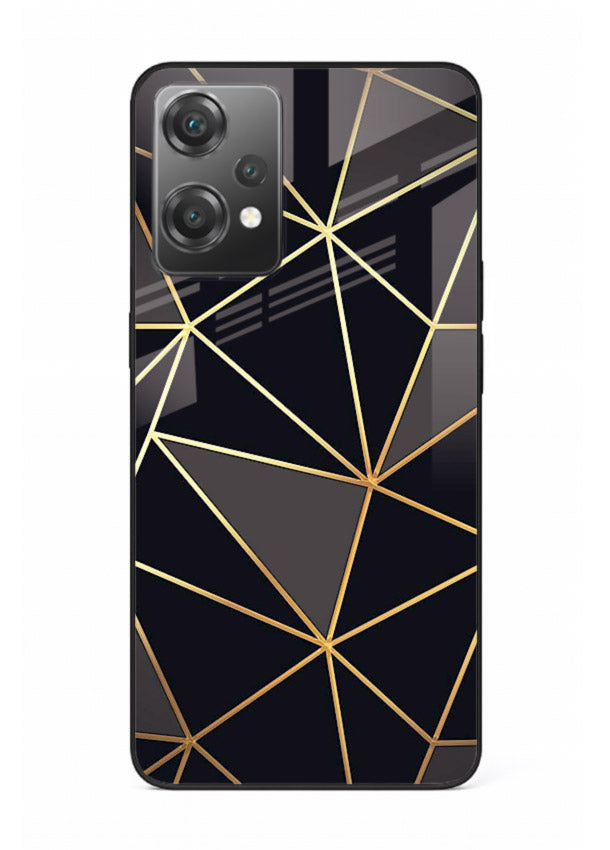 Peach Marble Swirl OnePlus Nord CE2 Lite 5G glass back cover with soft peach marble texture
