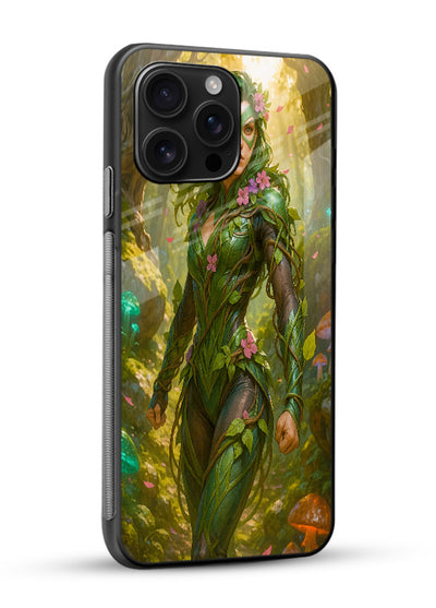 Poison Ivy Nature Queen cover for Glossy Vibrant Premium Look - Angle Side