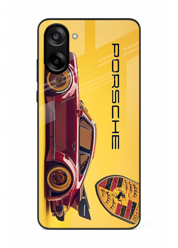 Classic Porsche car side profile with heritage styling and bold composition for OnePlus Nord CE5