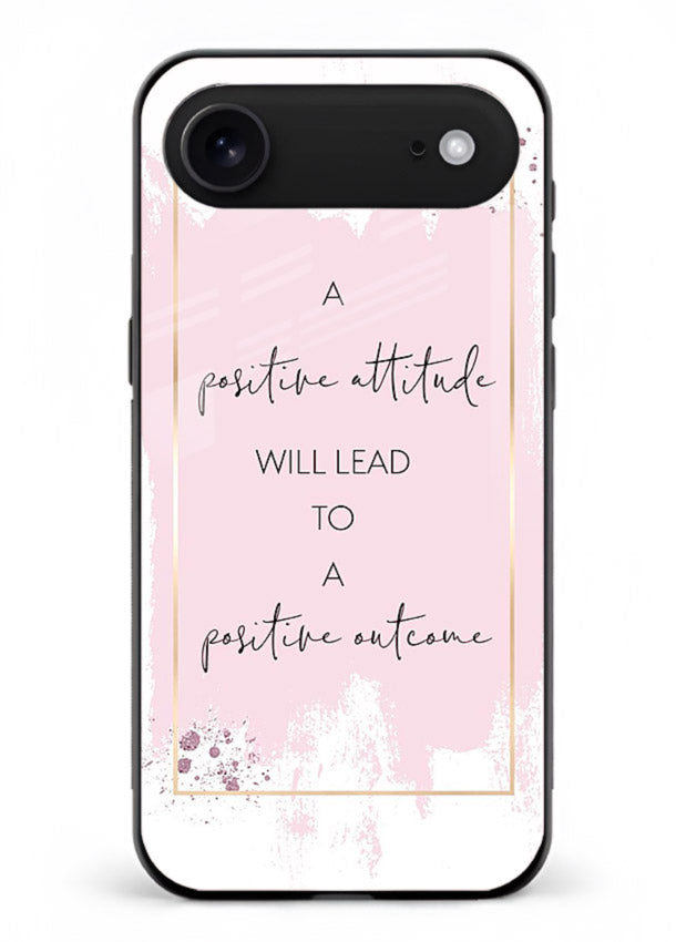 Pink watercolor block artwork printed on iphone 18 air glass back cover with bright tones.