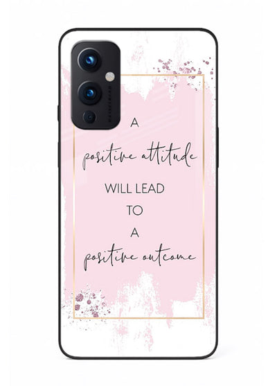 Pink watercolor block artwork printed on OnePlus 9 Pro glass back cover with bright tones.