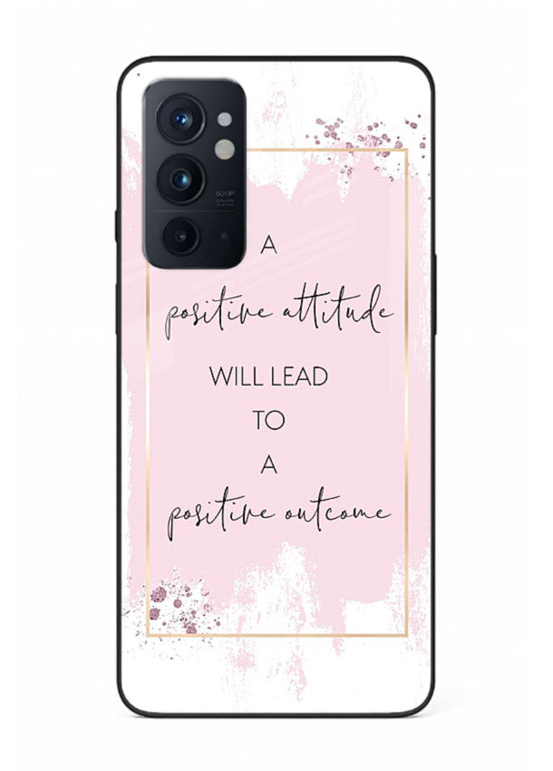 Pink watercolor block artwork printed on OnePlus 9RT glass back cover with bright tones.