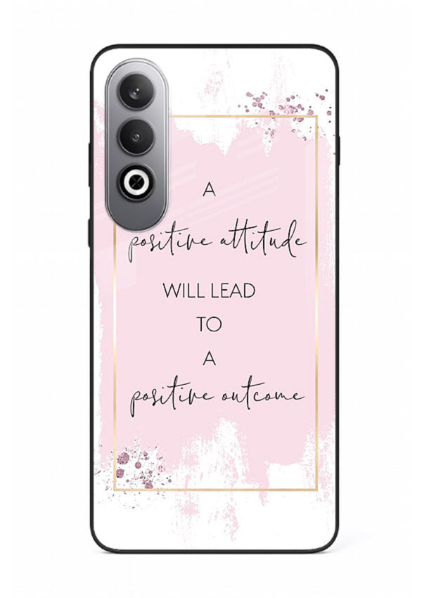 Pink watercolor block artwork printed on OnePlus Nord CE4 glass back cover with bright tones.