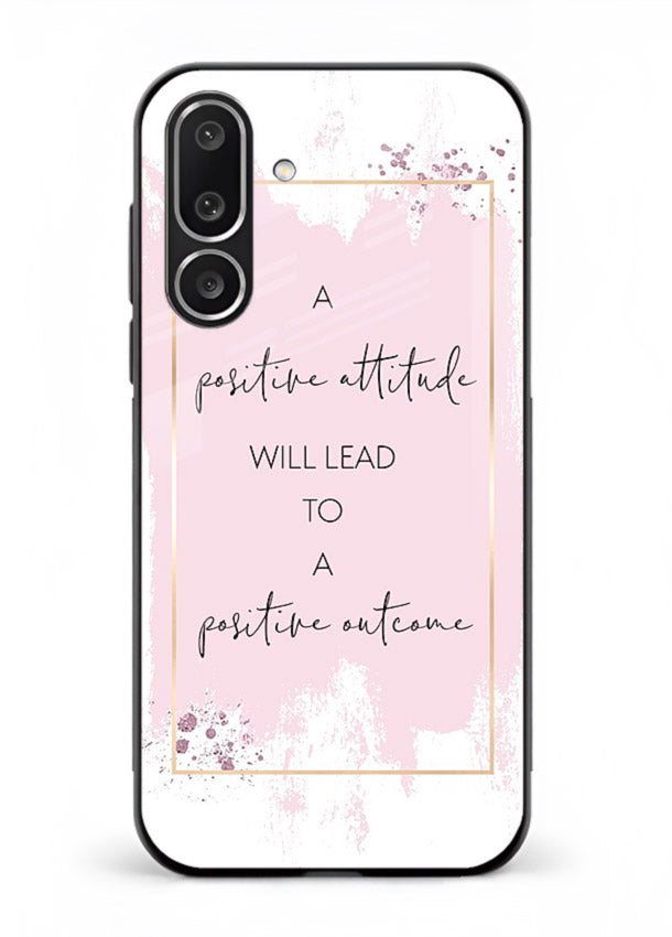 Pink watercolor block artwork printed on Samsung M56 5G glass back cover with bright tones.