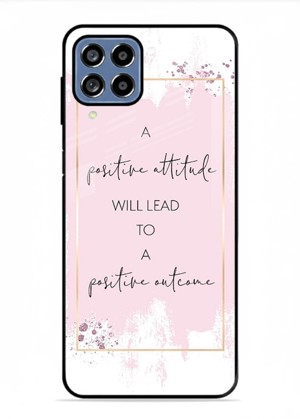 Pink watercolor block artwork printed on Samsung F22 4G glass back cover with bright tones.